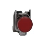 Pilot Light metal red LED lens 230 240V