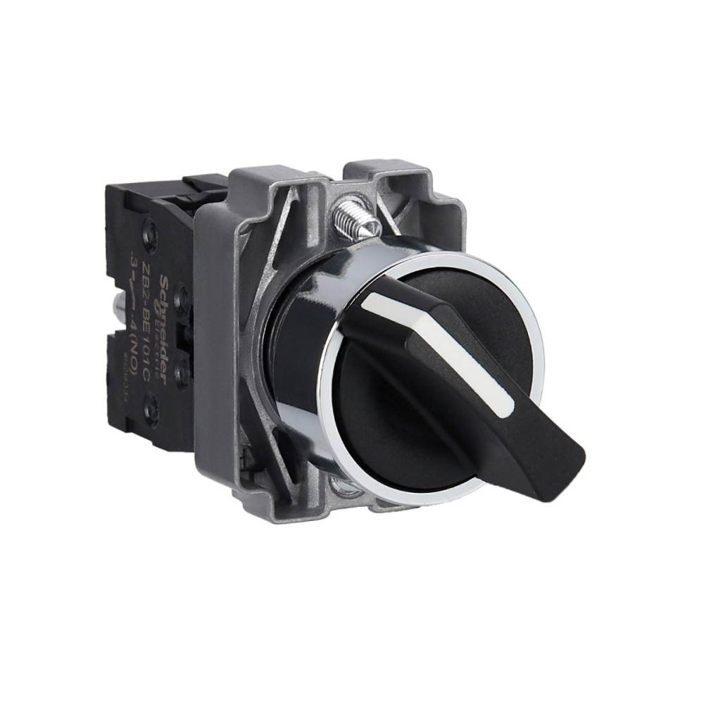 Comp SS metal 2pos stay put 1NO