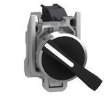 Sel Switch metal hand 2pos stay put 1NO