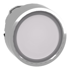 Head ill PB metal white flush lens LED