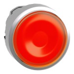 Head ill PB metal orange flush lens LED