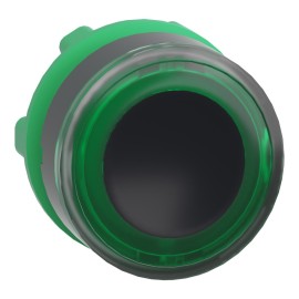 Head ill PB plast green flush LED ring