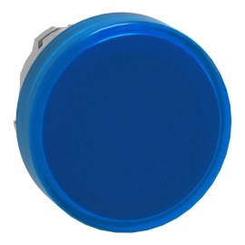 Pilot Light metal blue plain lens LED