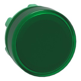 PIL LIGHT HEAD GREEN PLAIN LENS