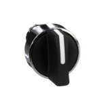 Head SS metal black 3pos spr ret center