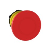 Head E.stop plast red mushr 40mm push