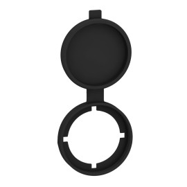 Protect cover plastic black RJ45/USB