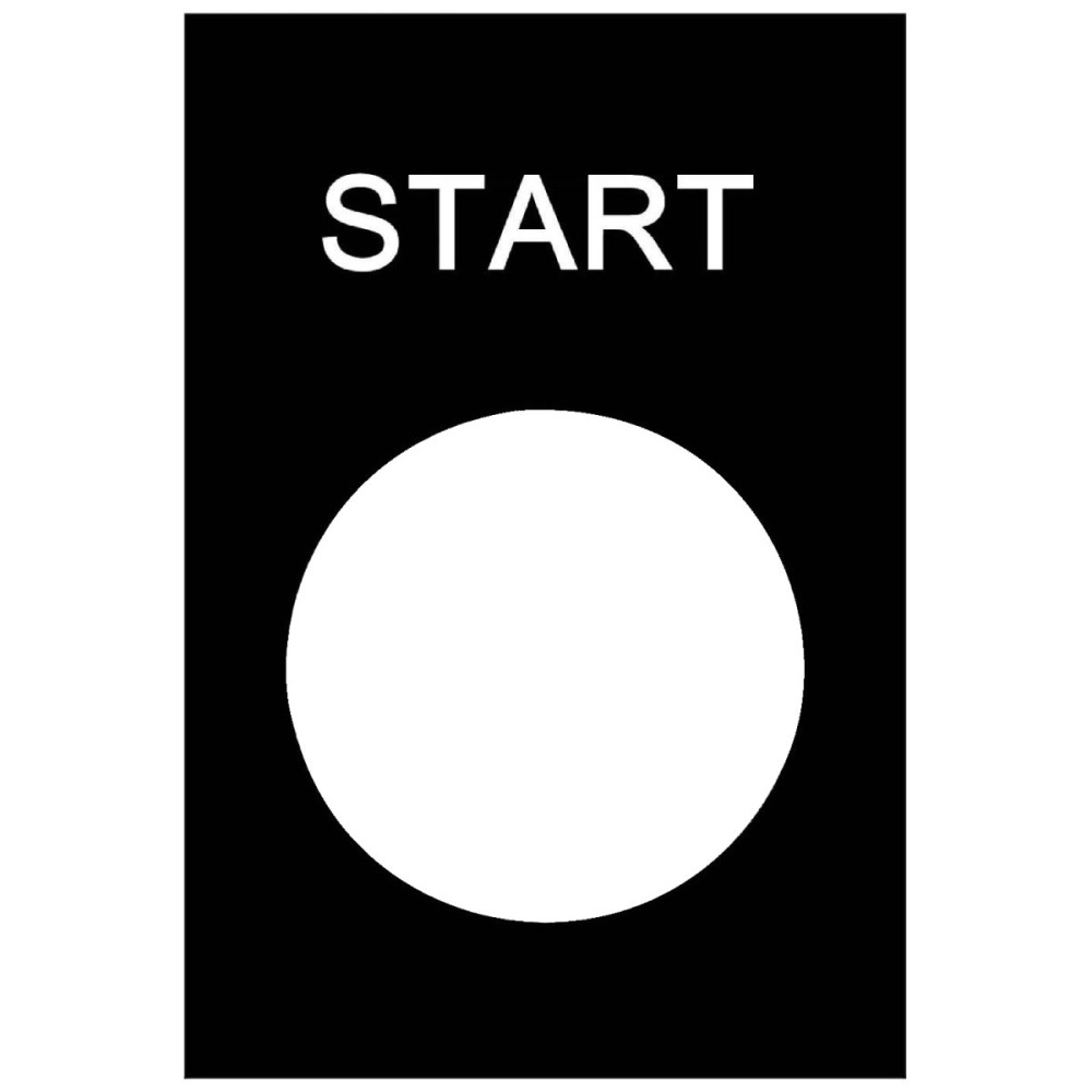 LEGEND 30 X 40 MM BLACK START