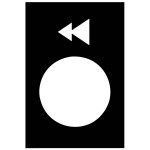 LEGEND BLACK LEFT OR LOWER SLOW FAST