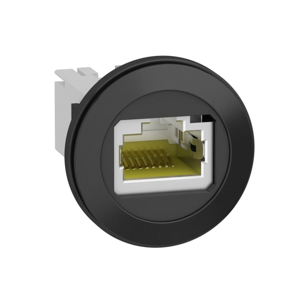 Panel RJ45 port ethernet interface jack