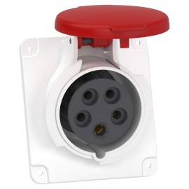 Panel socket angled PK PratiKa connect 1