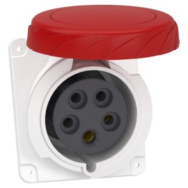 Panel socket angled PK PratiKa connect 3