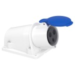 WALL SOCKET PK PRATIKA SCREW 32A IP44 22