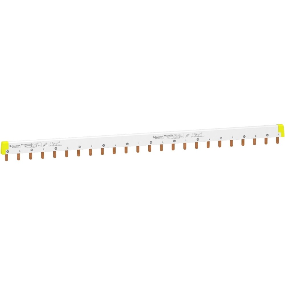 Acti9 COMB BUSBAR 2P 100A 24 MODULES