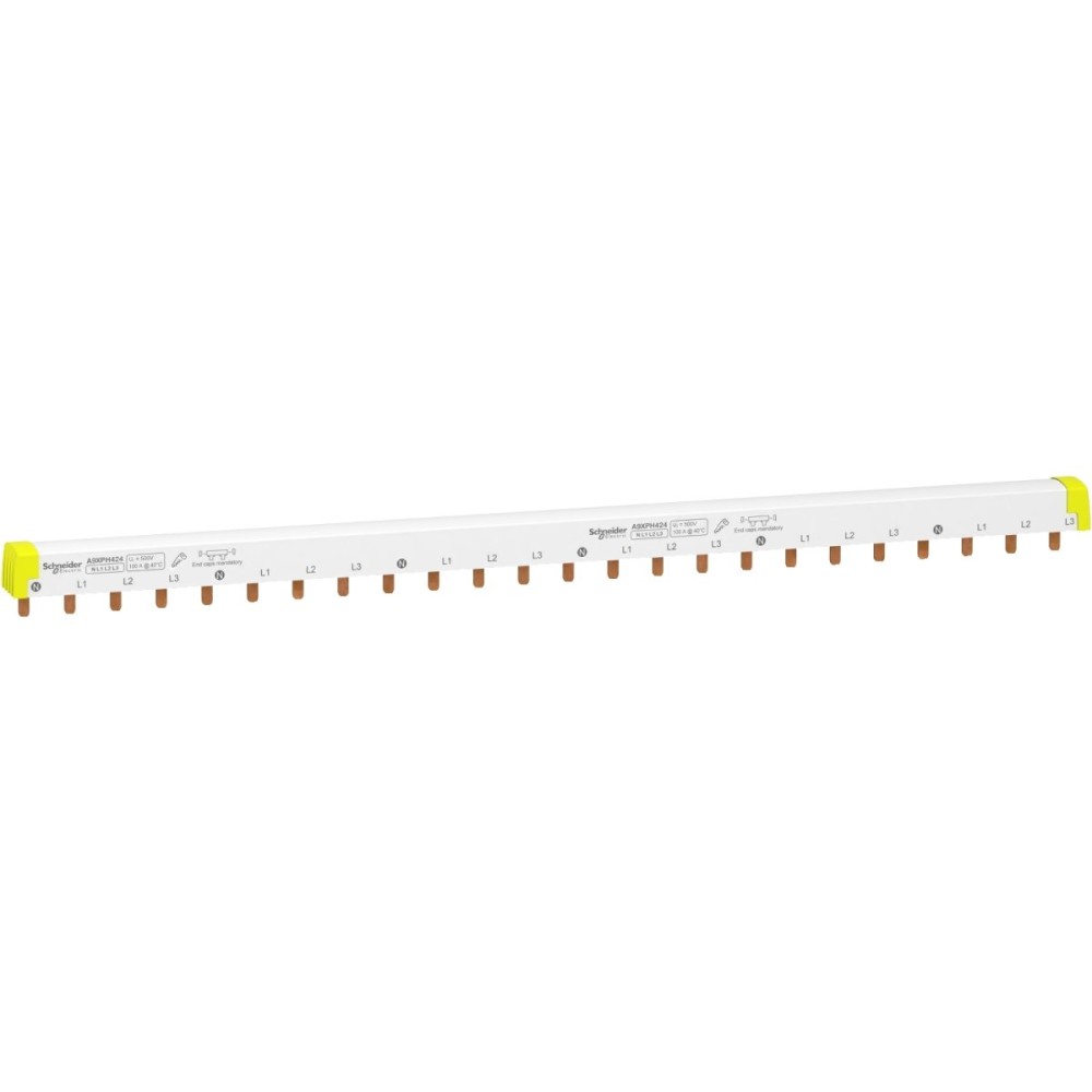 Acti9 COMB BUSBAR 4P 100A 24 MODULES