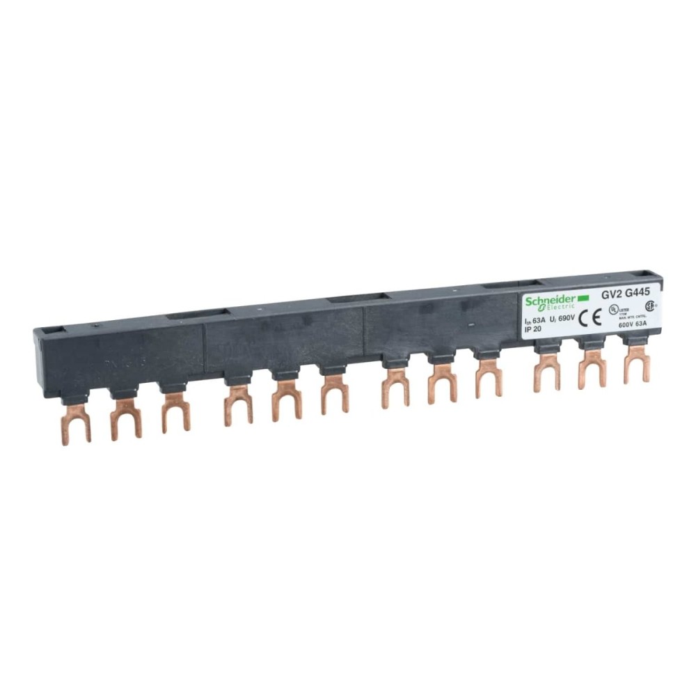 4 TAP OFFS BUSBAR GV2 63A 45MM PITCH