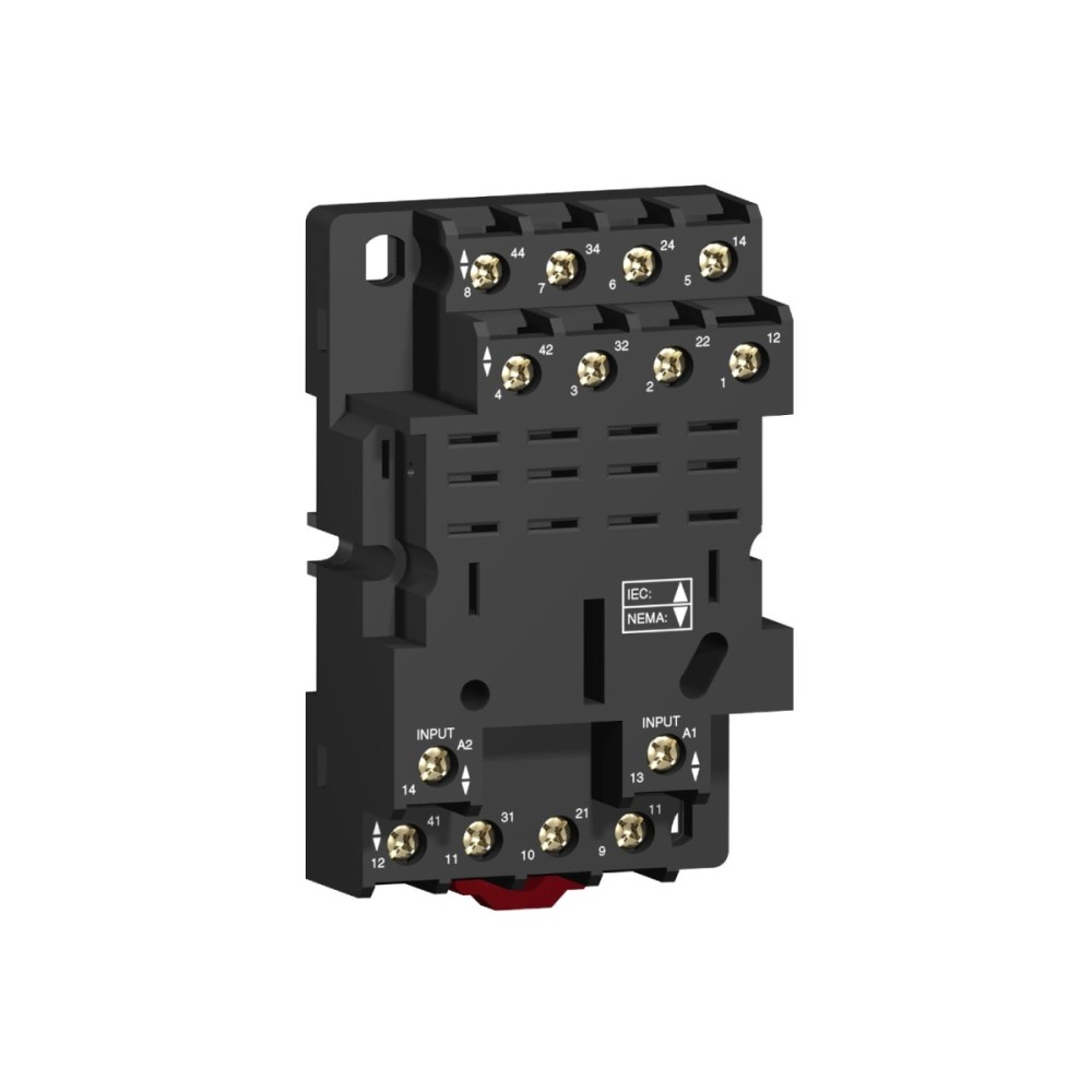 Relay socket mix 16A 250V RPM4 relays