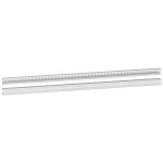 2 heavy duty vert.rails 2000