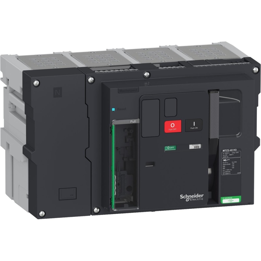 CIRCUIT BREAKER MTZ2 40 H3 4P DRAWOUT