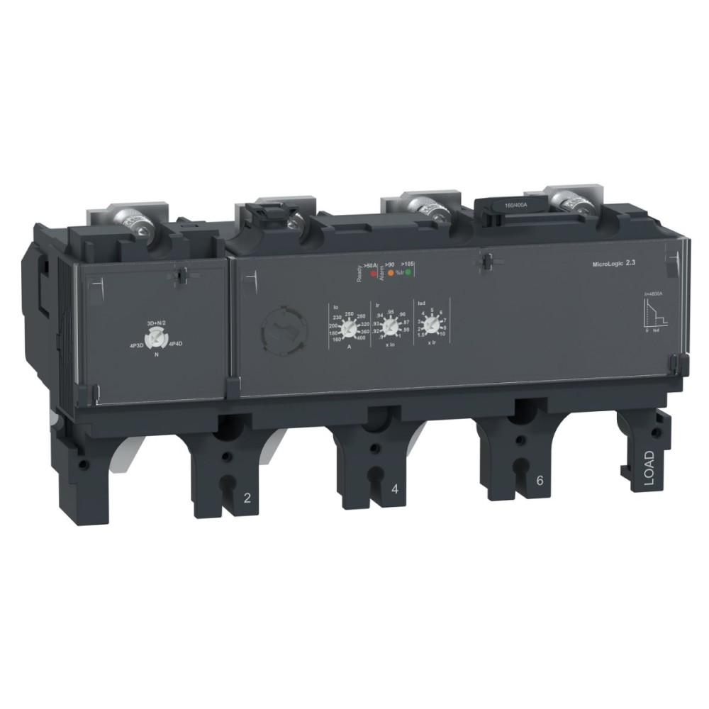 TRIP UNIT NSX400 AC 4P4D 400A 2.3