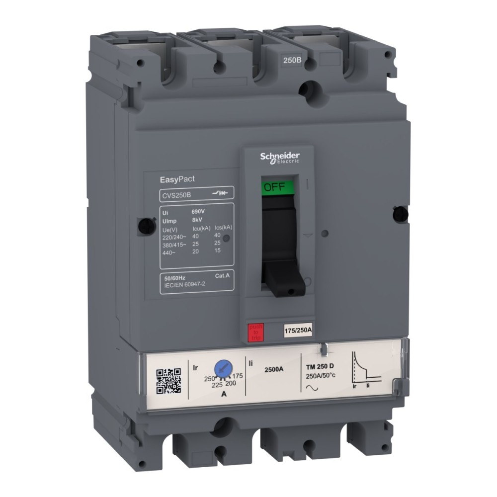 CVS100B TM80D 3P3D circuit breaker 50d