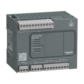 Contr. M100-N 16I/O 220VAC,Relay outputs