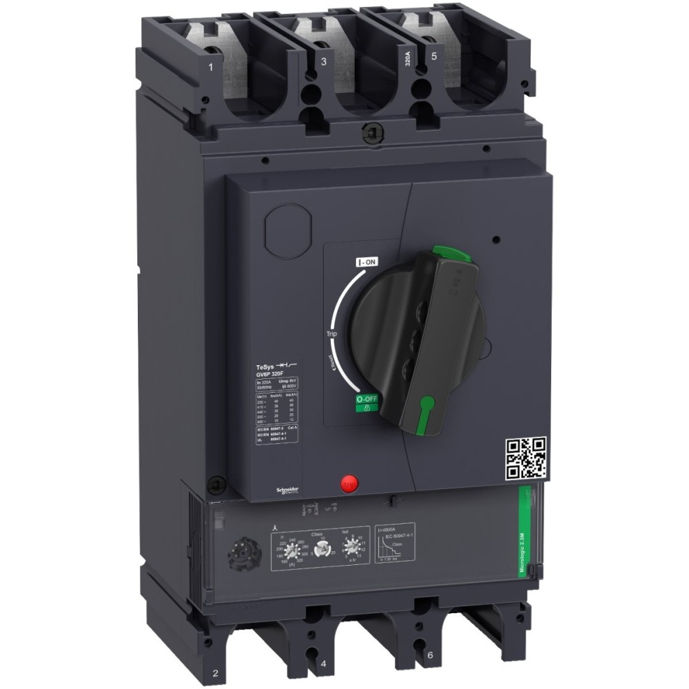 GV6P320F 3P 36kA Motor Circuit Breaker