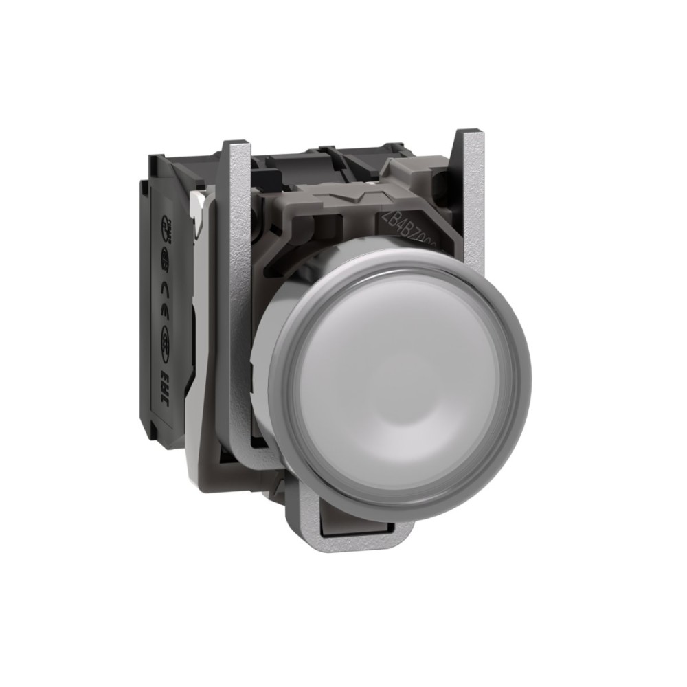 Ill PB metal white flush LED 110 120V